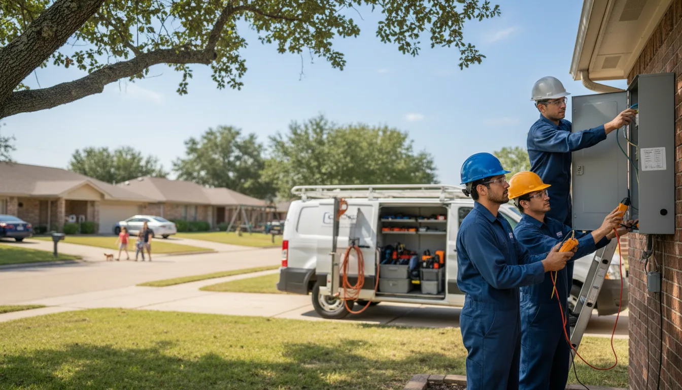 Certified electrician providing emergency electrical services in Pulaski, PA